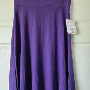 LuLaRoe Women's Azure Skirt in Rich Purple
